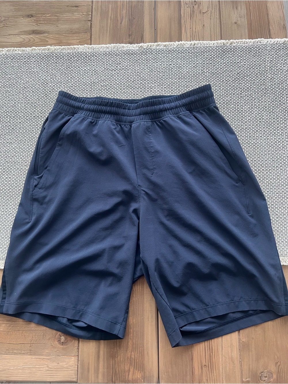 Lululemon Men’s shorts, 9 inch inseam, navy, small, like new condition